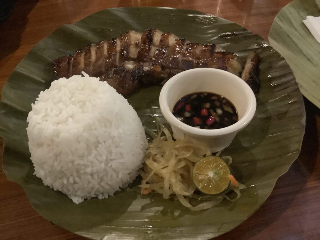 リフレッシュした週末の食事風景